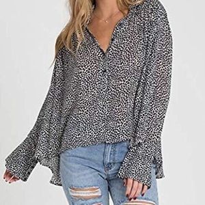 NWT Billabong Groovey Moves button up
